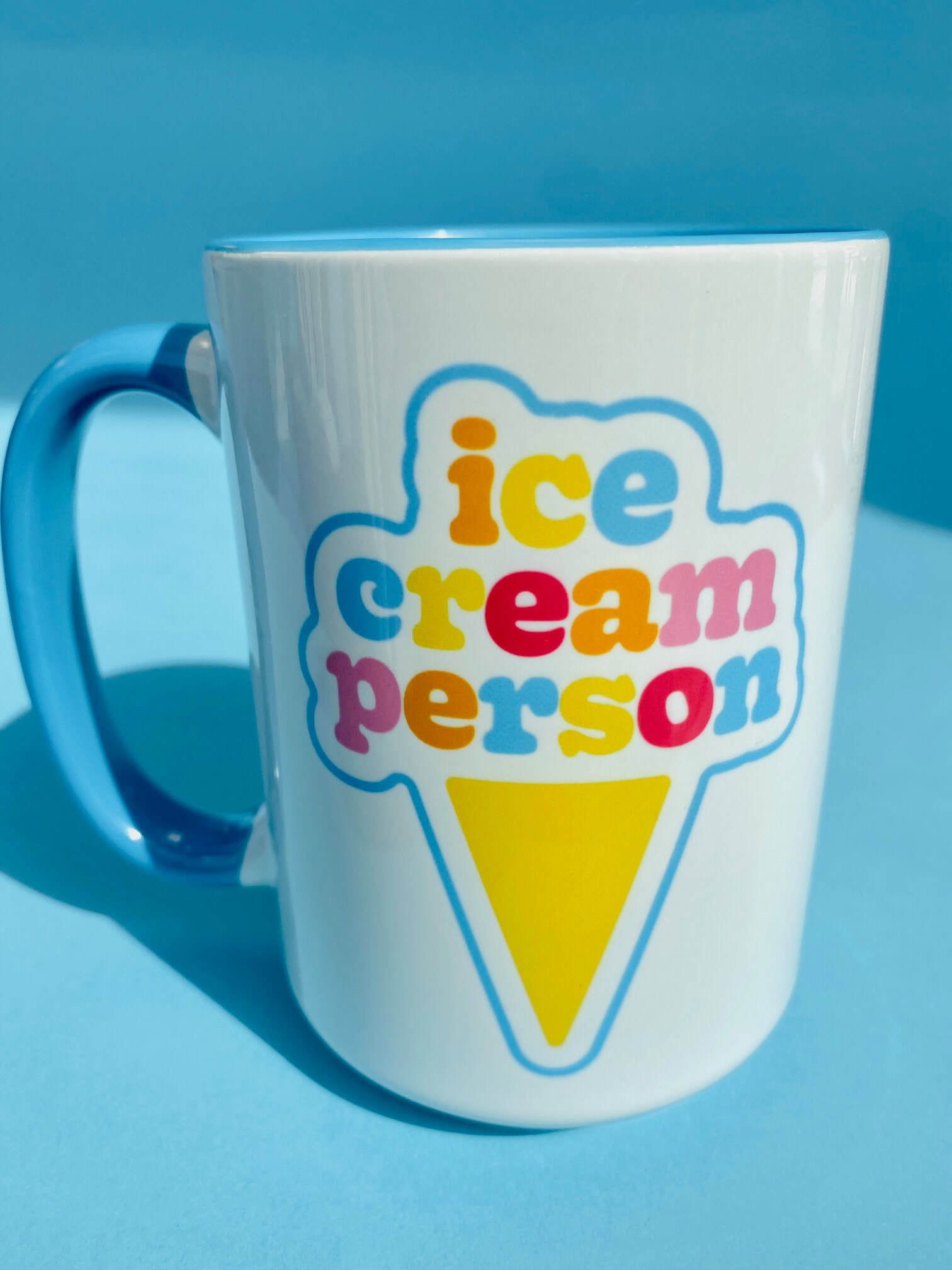 Ice Cream Person Mug